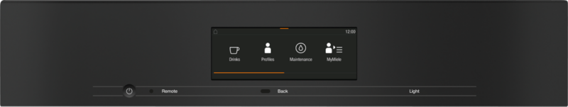 Built‑in coffee machine Perfectly combinable design with CoffeeSelect + AutoDescale for highest demands. CVA7840