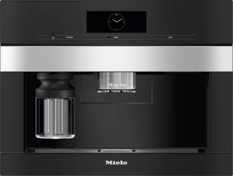 Built‑in coffee machine with DirectWater Perfectly combinable design with CoffeeSelect + AutoDescale for highest demands. CVA7845