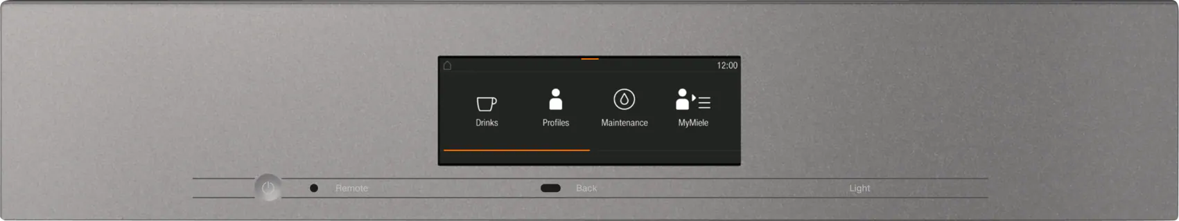 Built-in coffee machine with DirectWater CVA7845GG
