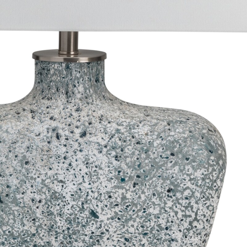 Bauer Blown Glass Table Lamp CVABS1949