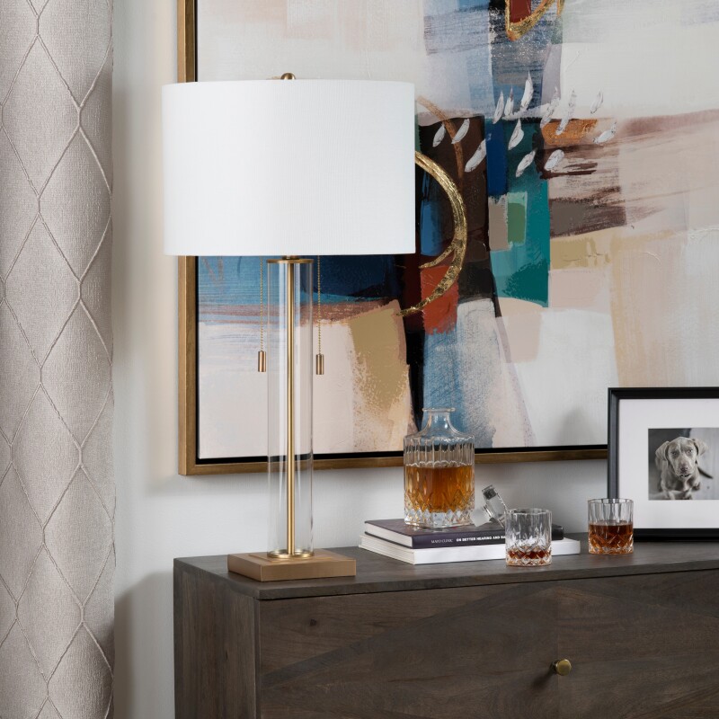 Enlight Pull Chain Table Lamp CVABS2004