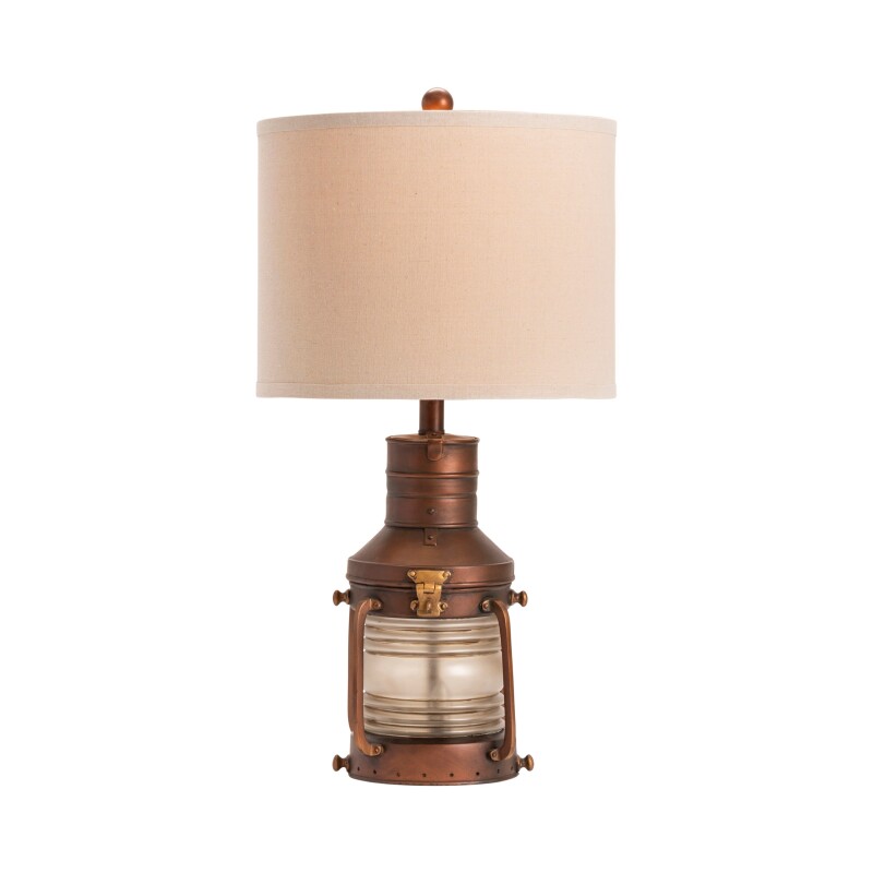 Copper Lantern Table Lamp CVABS964
