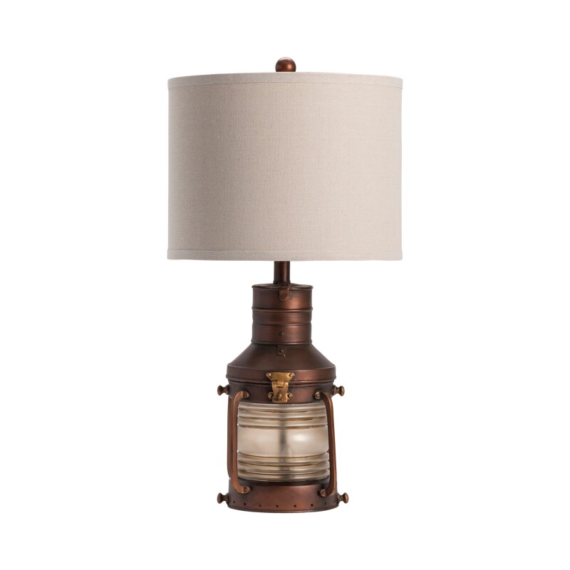 Copper Lantern Table Lamp CVABS964