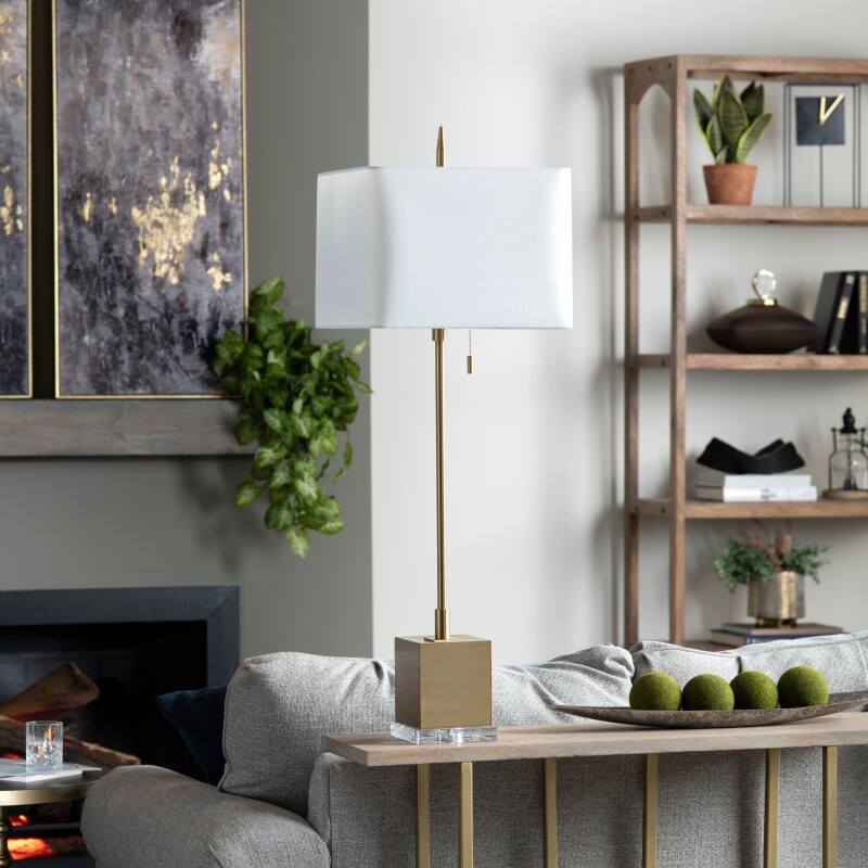 Baker Pull Chain Buffet Lamp CVAER1844