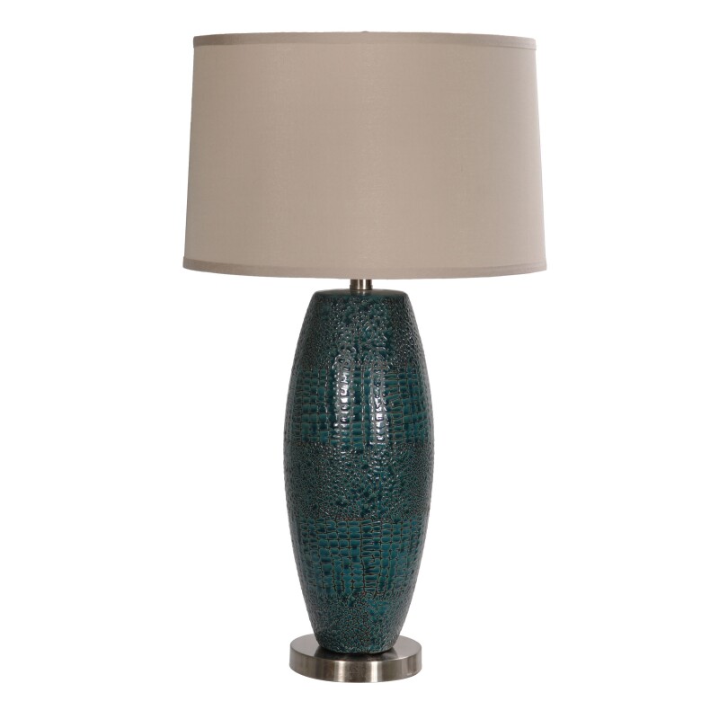 Melrose Blue Table Lamp CVAP1348