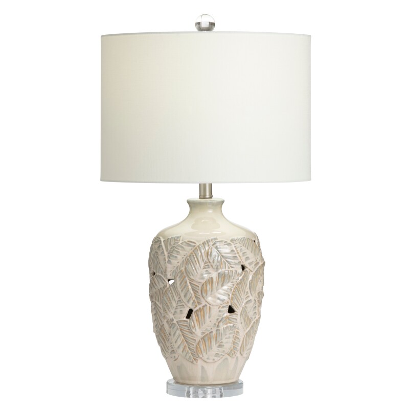 Coastal Leaf Table Lamp CVAP2656