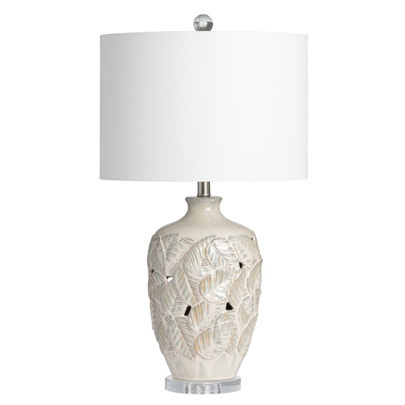 Coastal Leaf Table Lamp CVAP2656