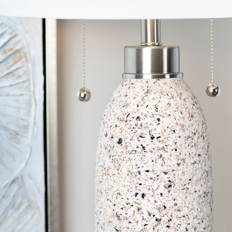 Tristan Twin Pull Chain Table Lamp CVAP2792