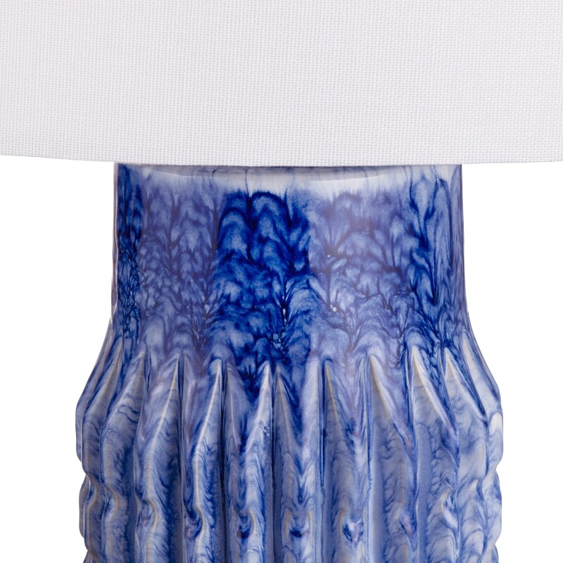 Blue Riverdale Table Lamp CVAP3262A