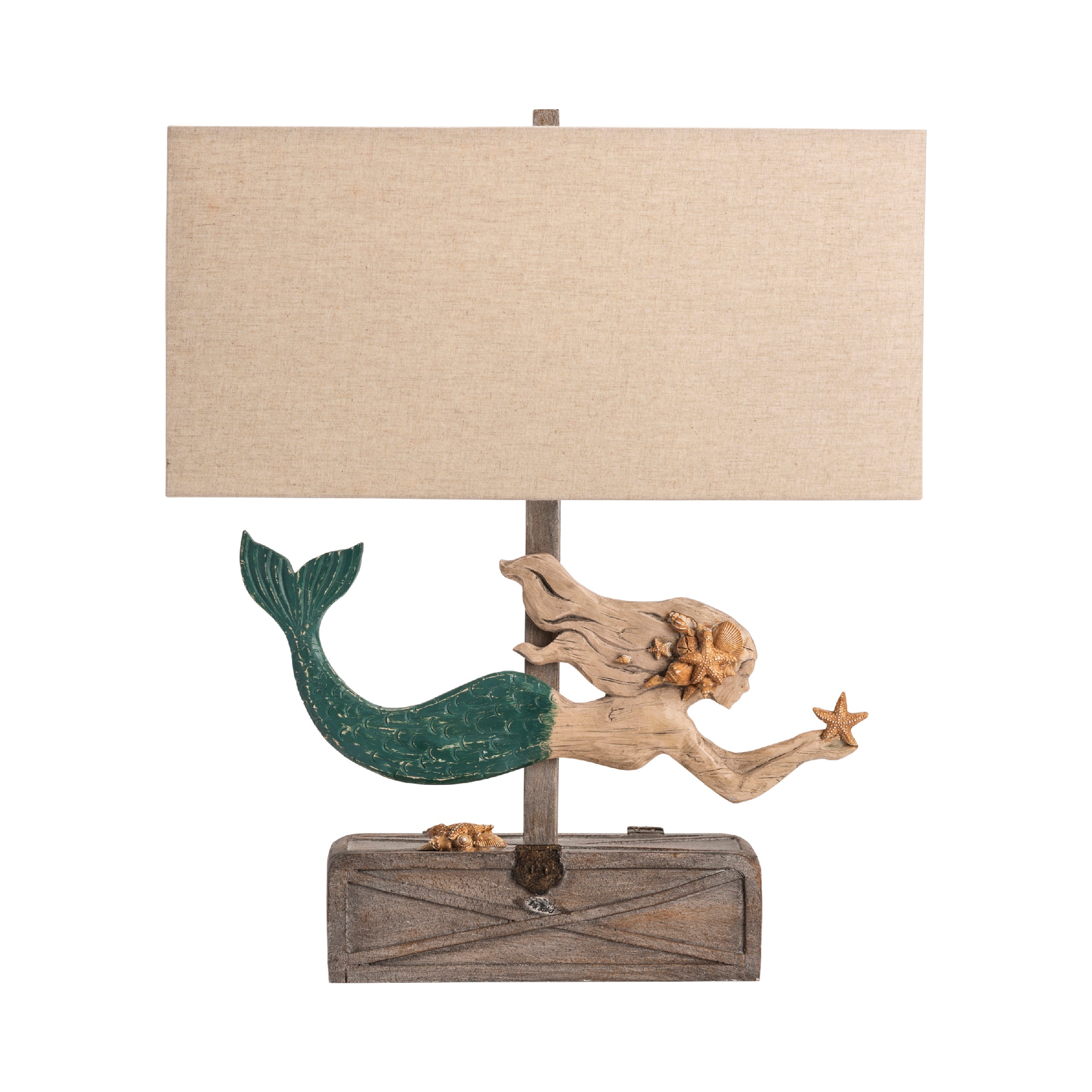 Mermaid Treasure Table Lamp CVAVP1420