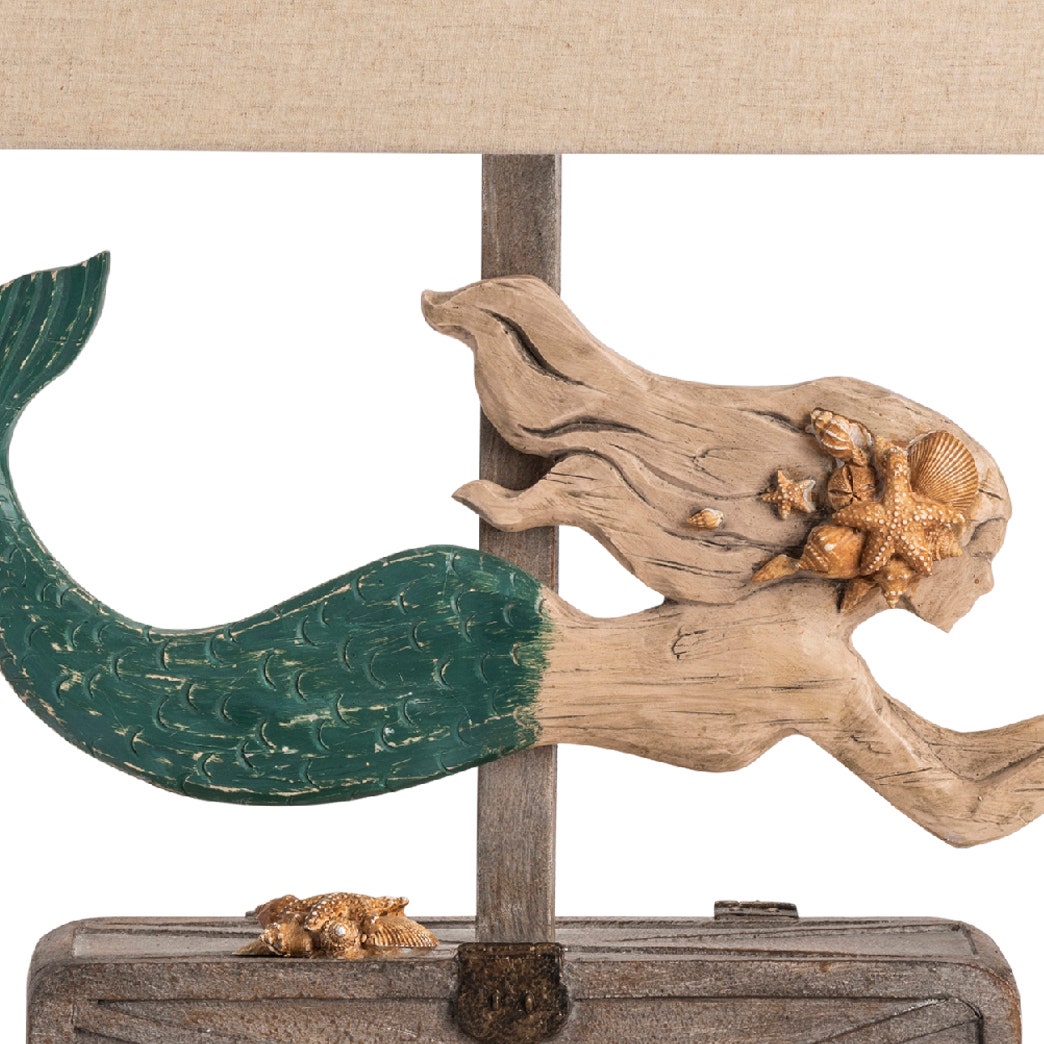Mermaid Treasure Table Lamp CVAVP1420