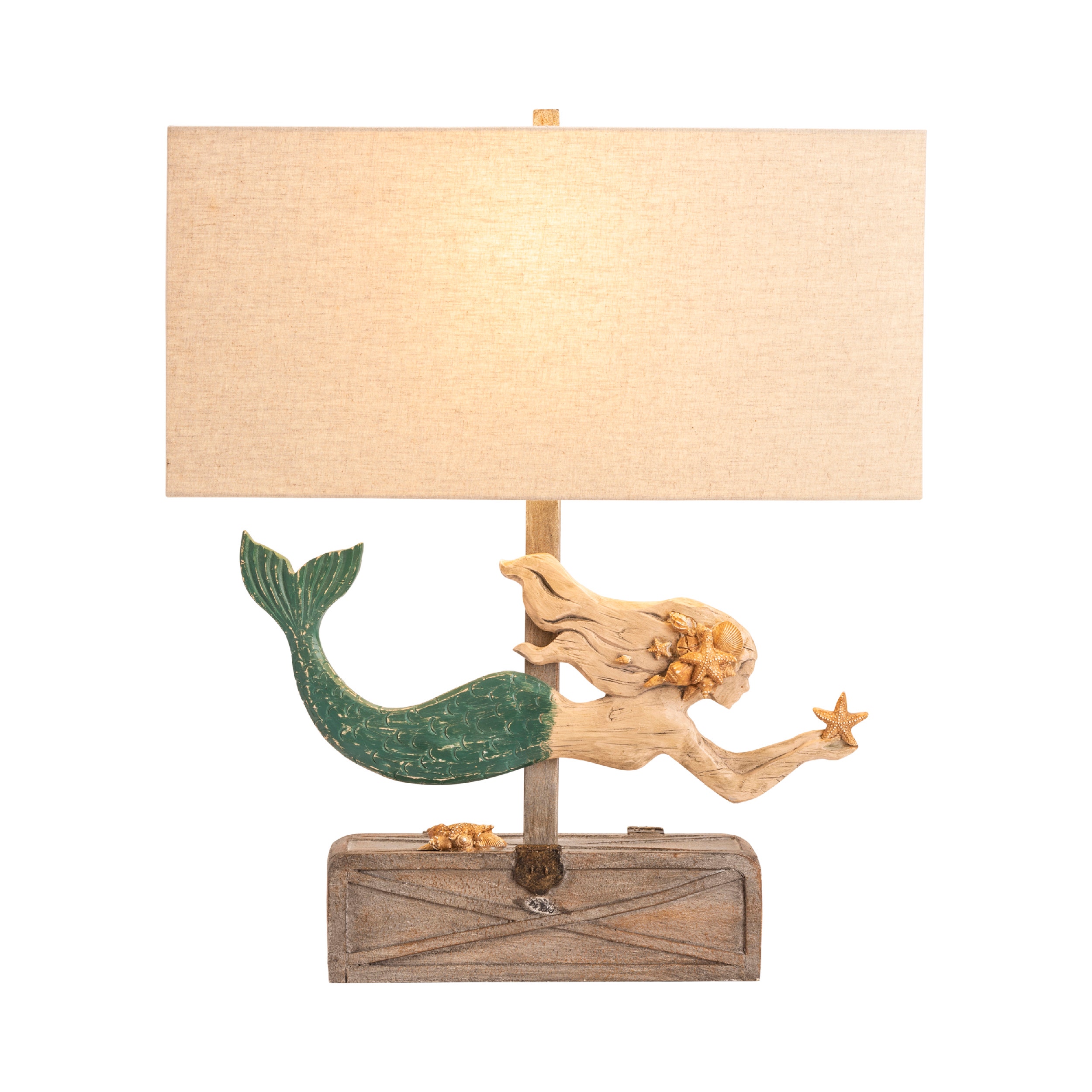 Mermaid Treasure Table Lamp CVAVP1420