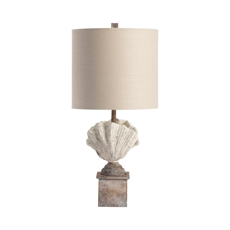 Coastal Shell Finial Table Lamp CVAVP1435