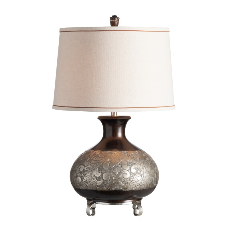 Silver Canyon Table Lamp CVAVP1567