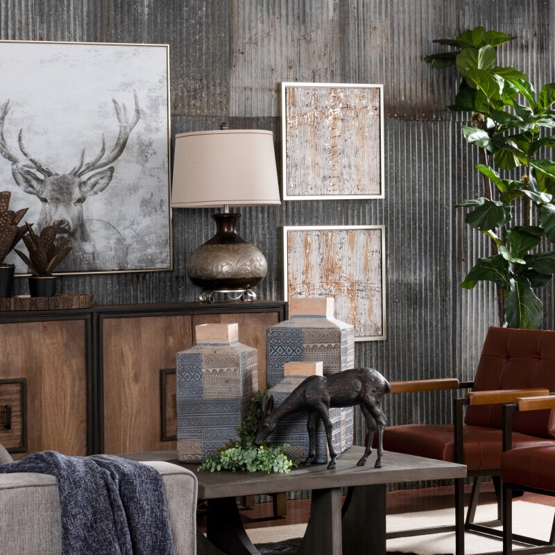 Silver Canyon Table Lamp CVAVP1567
