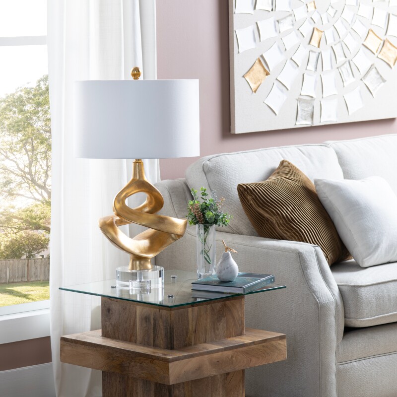 Gold Current Table Lamp CVAVP1959A