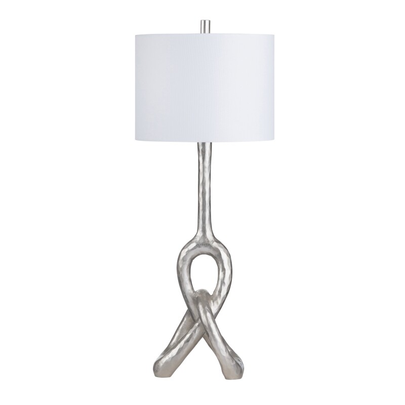 Silver St. James Buffet Lamp CVAVP2075B