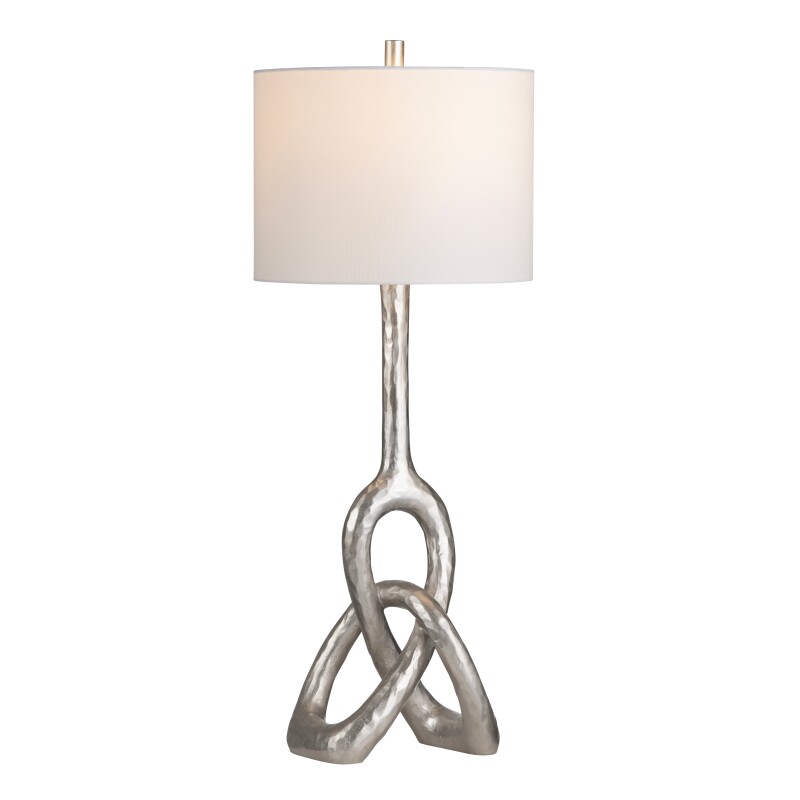 Silver St. James Buffet Lamp CVAVP2075B