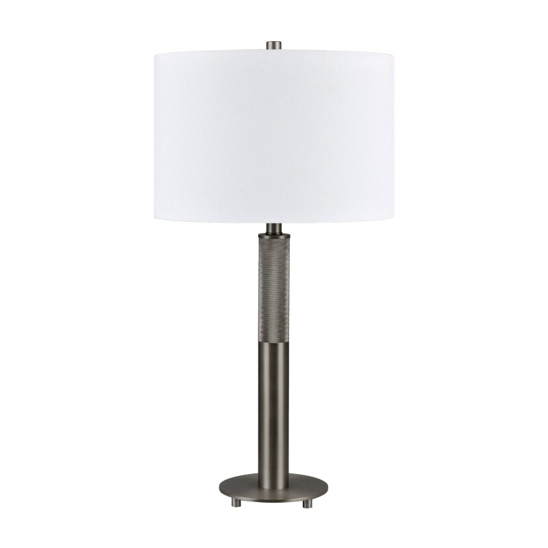 Lochley Gunmetal Table Lamp CVAZER238B