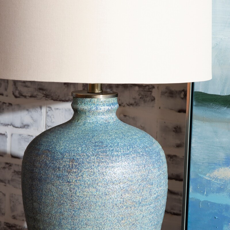 Blaze Earthenware Table Lamp CVAZP049A
