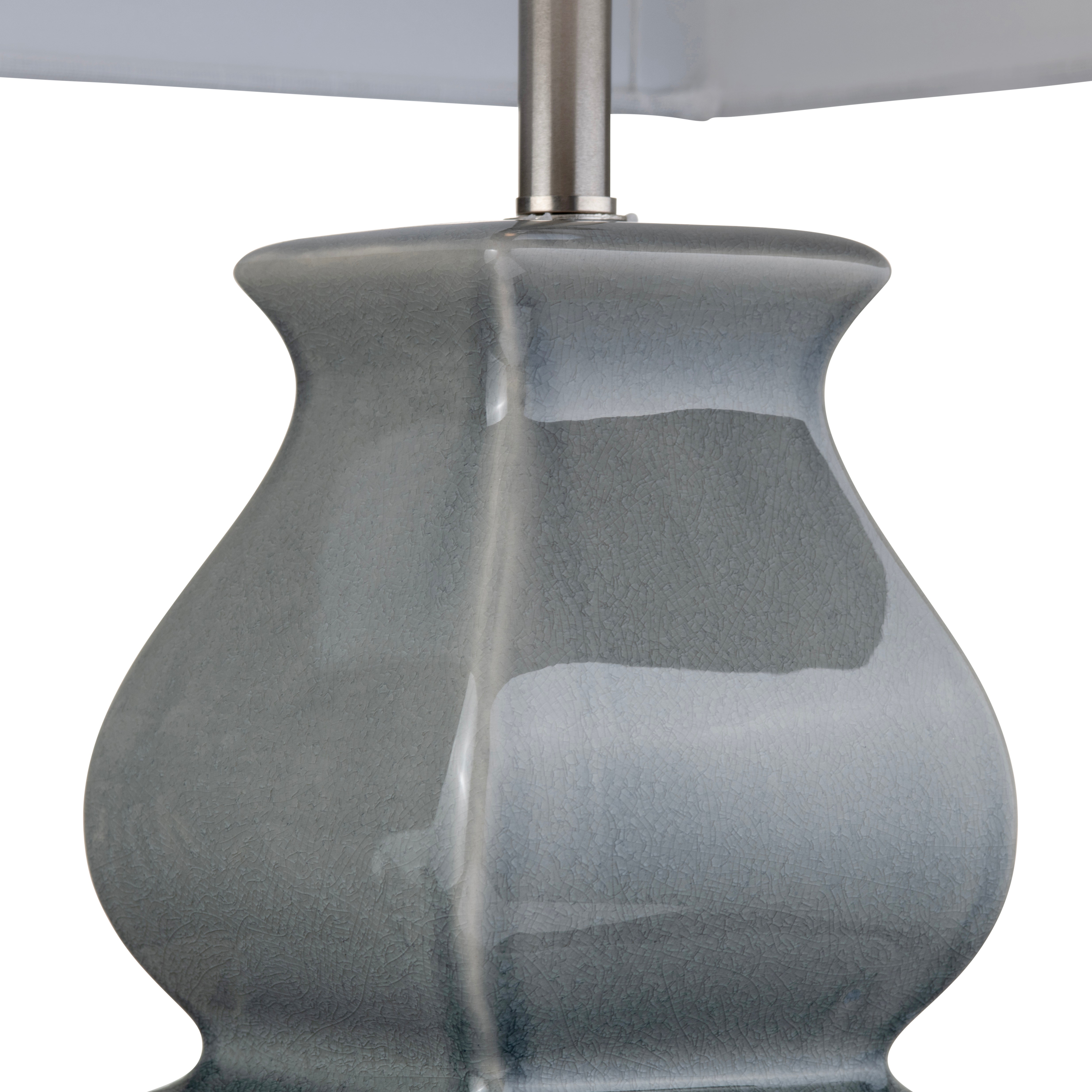 Grey Serafina Table Lamp CVAZP101B
