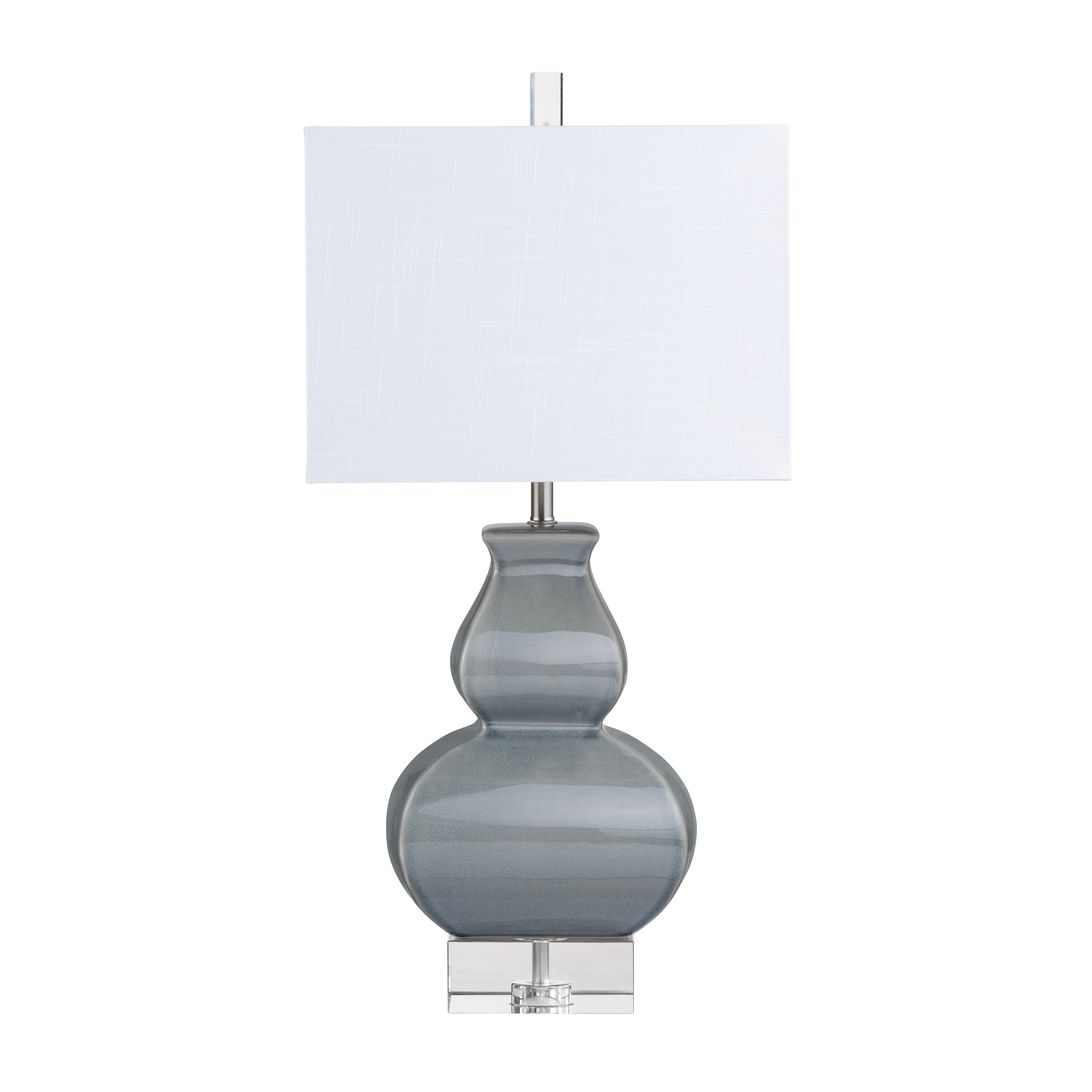 Grey Serafina Table Lamp CVAZP101B