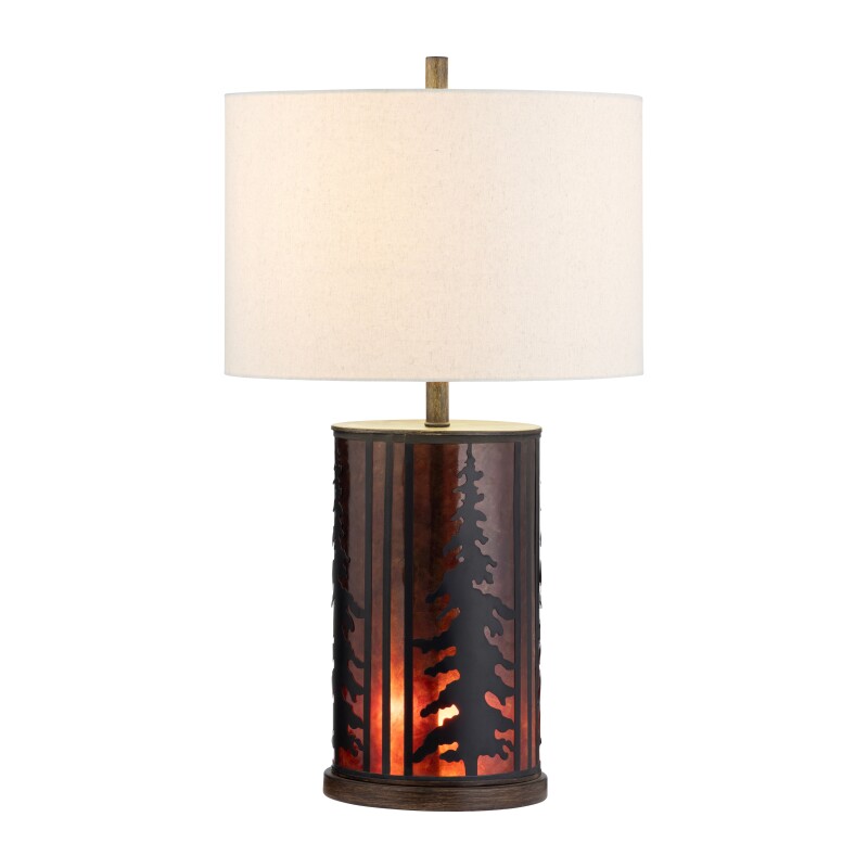 Rowan Oak Table Lamp CVAZVP127