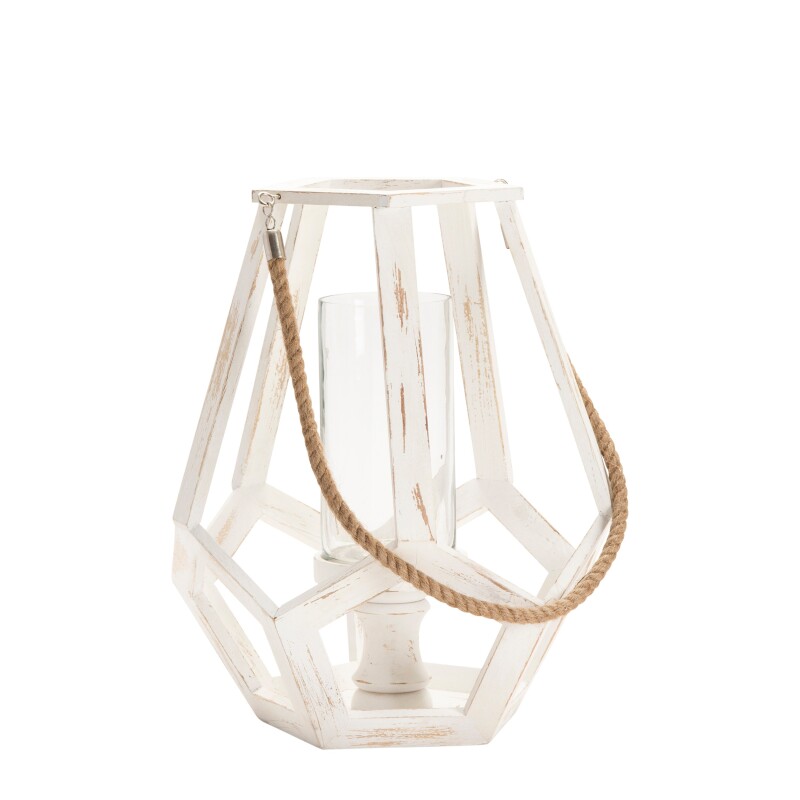 Myers Medium Candle Holder with Hemp Handle II CVCZHN017S