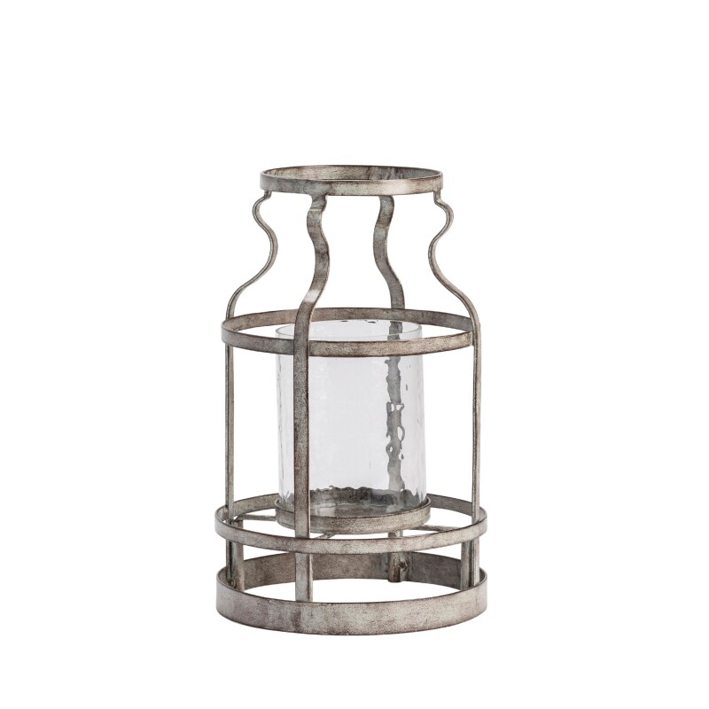 Medium Jones Open Metal Vase Shaped Candle Holder CVCZHN023M