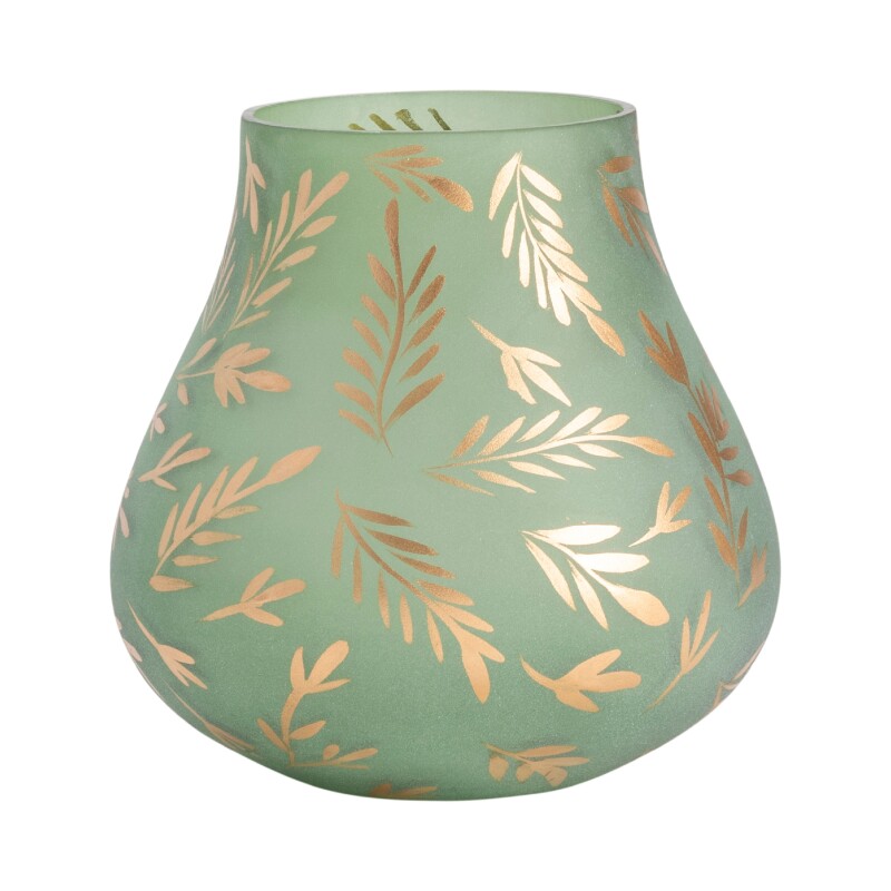 Lila Large Sage Satin Glass Vase CVCZHN042L