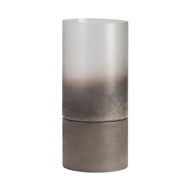 Ellery Large Metallic smoke hurricane Globes CVCZHN045M