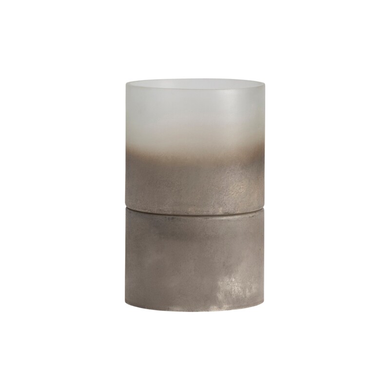 Ellery Medium Metallic smoke hurricane Globes CVCZHN045S