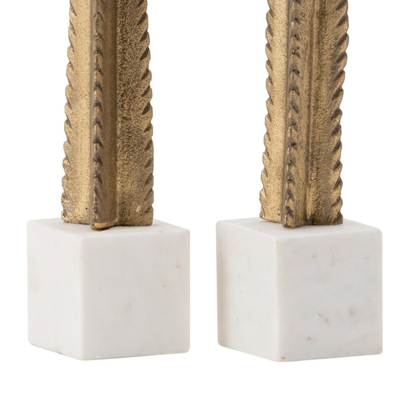 Cacti Succulent Sculptures on Marble Base CVDZEN058