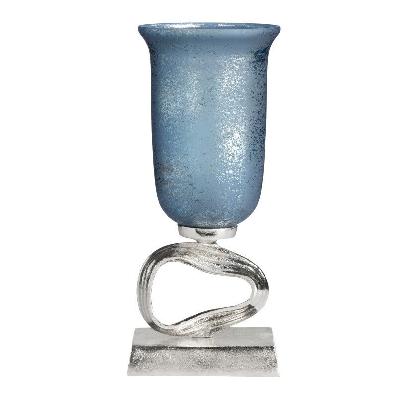Medium Cobalt Free Style Sculpture Vase CVDZEN077S