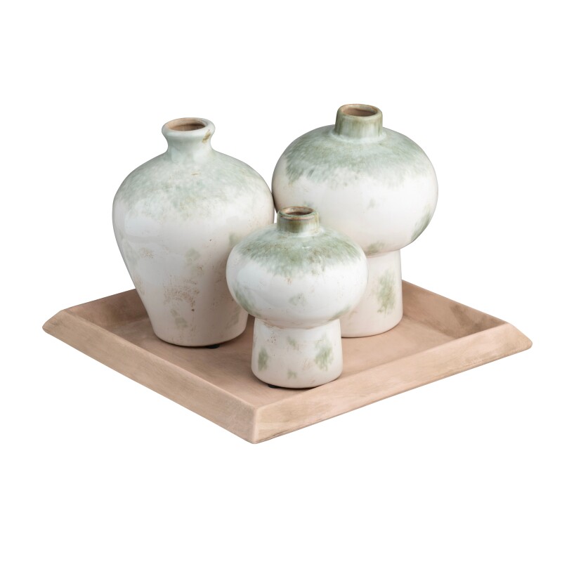 Ivy Vases & Tray CVDZEP032