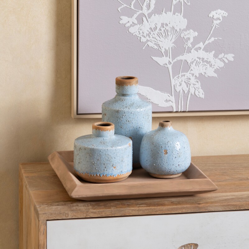 Kitt Vases & Tray CVDZEP033