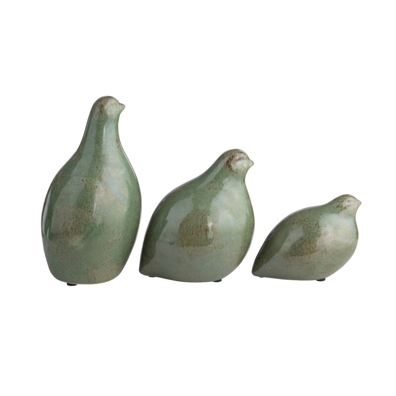 Green Partridge Statues CVDZEP035A