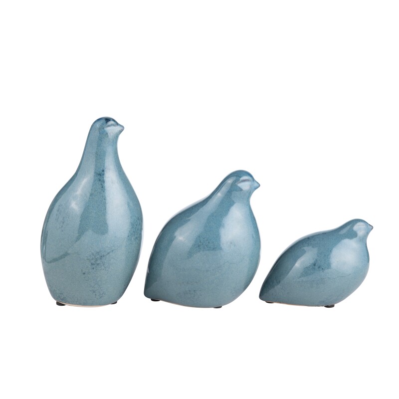 Blue Partridge Statues CVDZEP035B