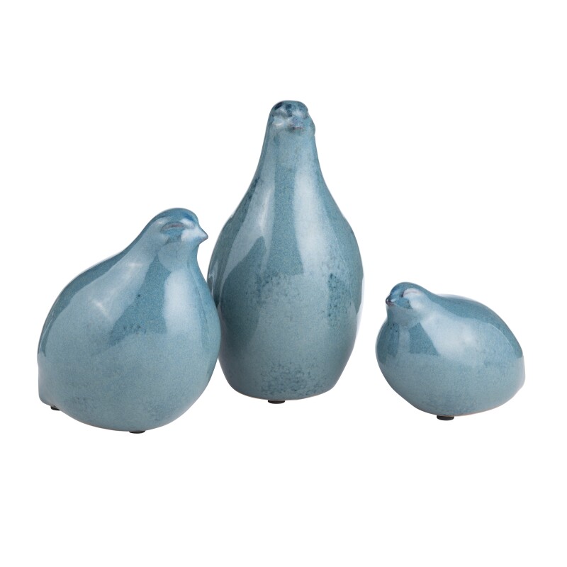 Blue Partridge Statues CVDZEP035B