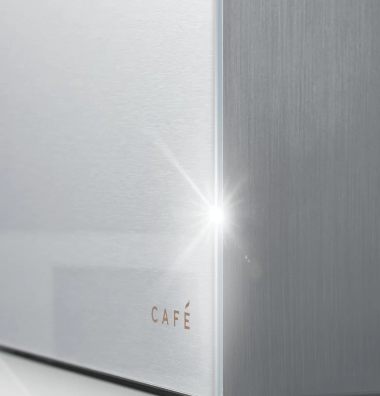 ENERGY STAR 27.8 Cu. Ft. Smart 4-Door French-Door Refrigerator in Platinum Glass CVE28DM5NS5