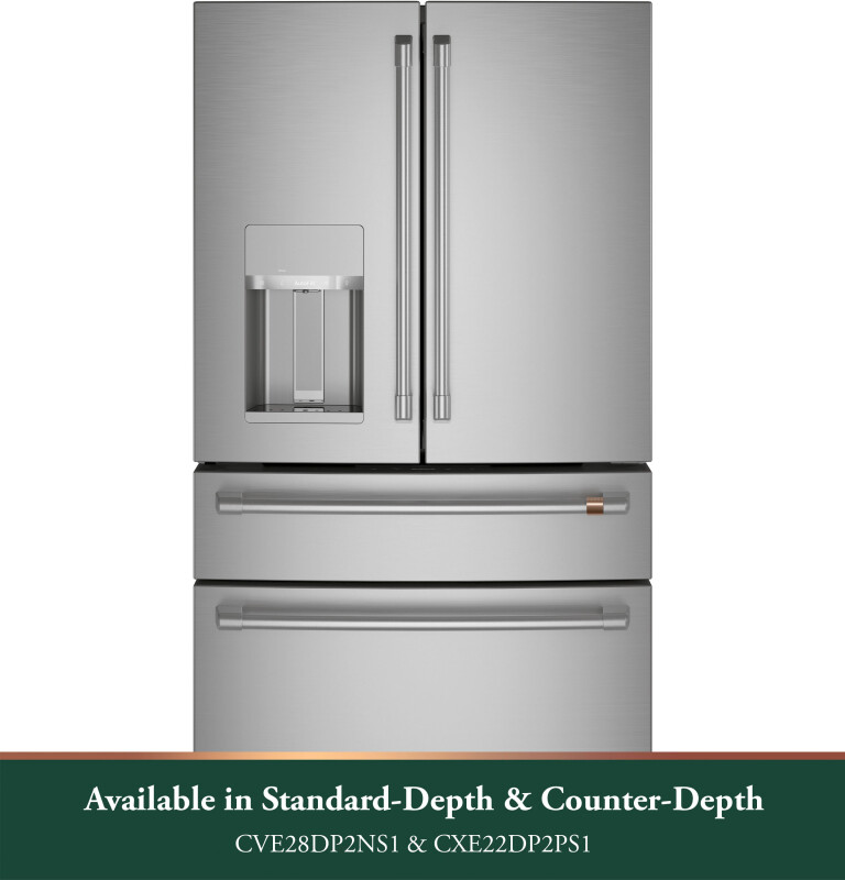 CAFÉ™ ENERGY STAR® 27.8 Cu. Ft. Smart 4-Door French-Door Refrigerator view 2
