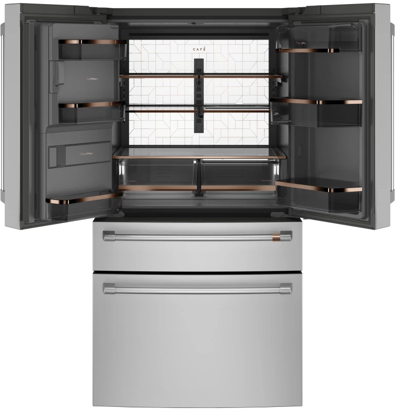 ENERGY STAR 27.8 Cu. Ft. Smart 4-Door French-Door Refrigerator CVE28DP2NS1
