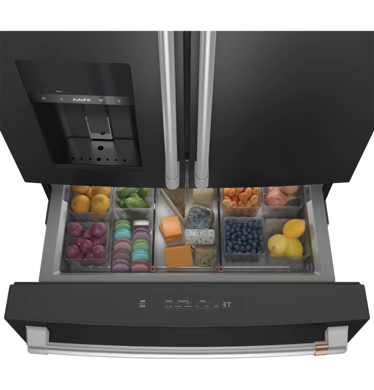 ENERGY STAR 27.8 Cu. Ft. Smart 4-Door French-Door Refrigerator CVE28DP3ND1
