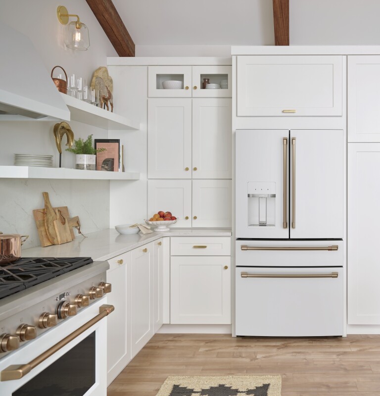 CAFÉ™ ENERGY STAR® 27.8 Cu. Ft. Smart 4-Door French-Door Refrigerator view 2