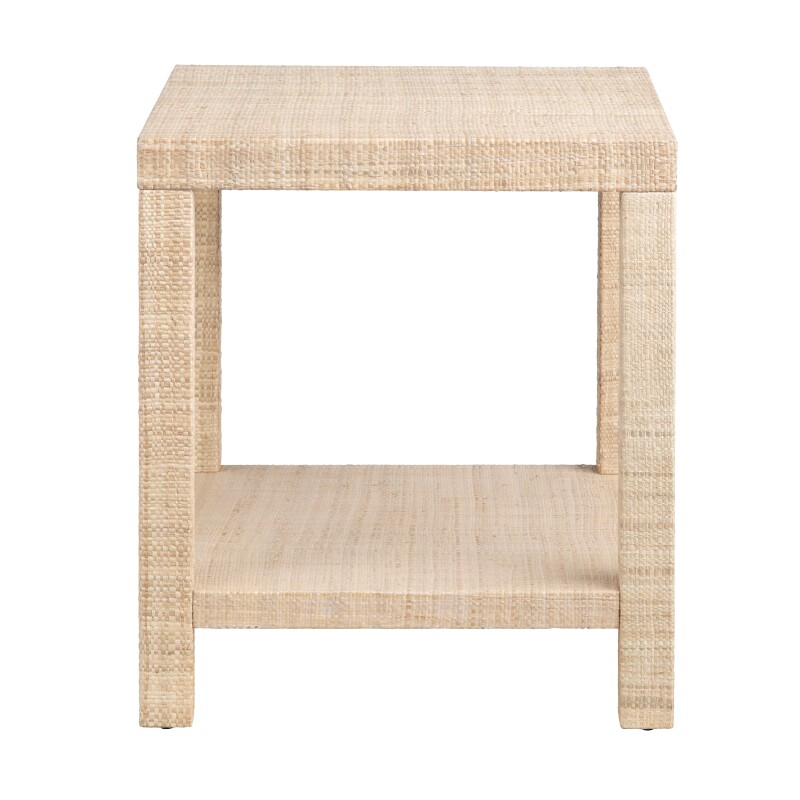 Providence Rafia End Table CVFDR1008