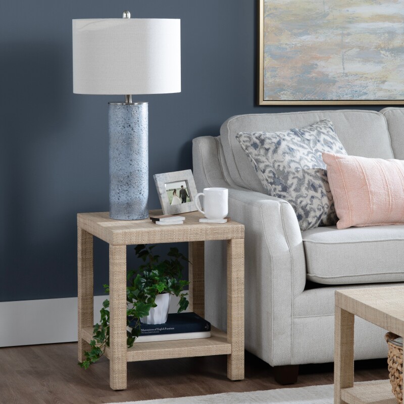 Providence Rafia End Table CVFDR1008