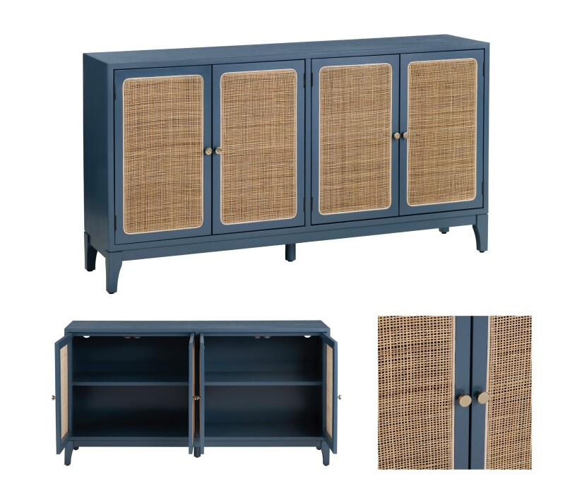 Shoreside Four-Door Sideboard CVFDR1010