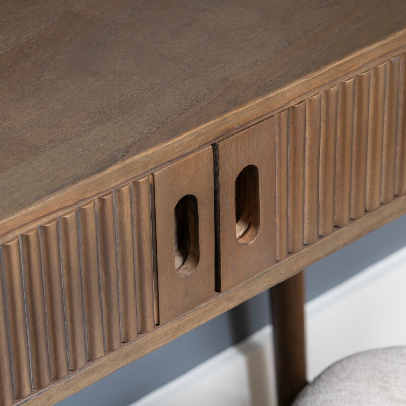 Chaplin 2 Door Brown Writing Desk CVFDR1030