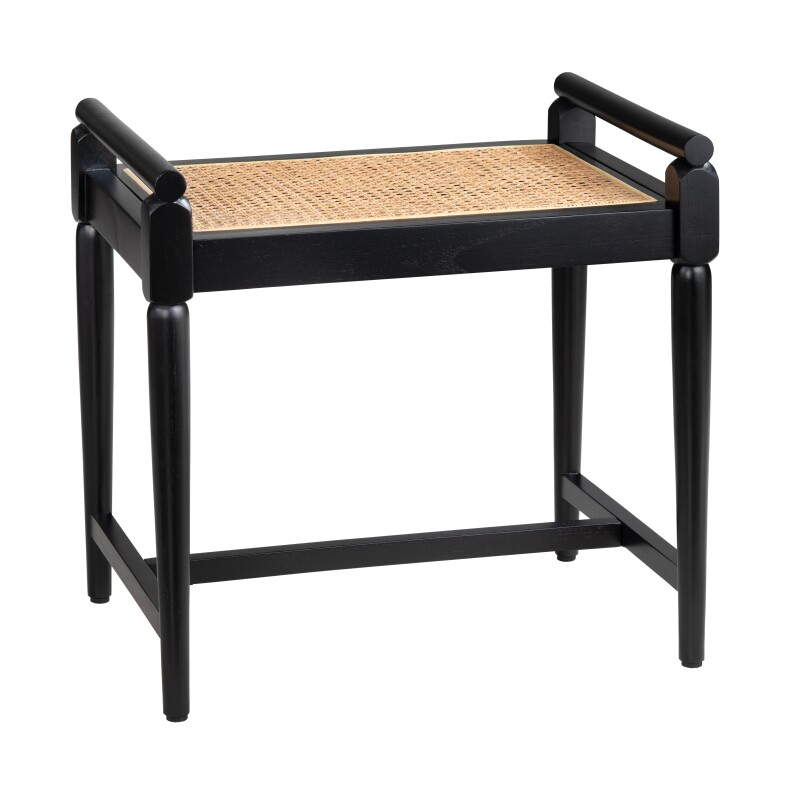 21.65" Port Royal Black Accent Bench CVFDR1032