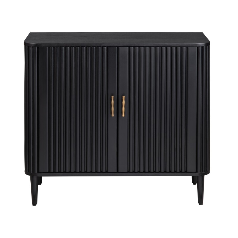 Camden Black Two Door Cabinet CVFDR1040